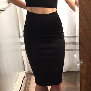 Bebe high waisted pencil skirt xs NWT